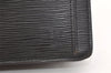 Authentic Louis Vuitton Epi Sellier Dragonne Clutch Bag Black M52612 LV 3922K