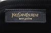 Authentic YVES SAINT LAURENT Muse Two Hand Bag Leather 197149 Black 3925I