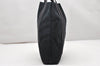 Authentic HERMES Vintage Fourre Tout Cabas Tote Hand Bag Canvas Black 3925K