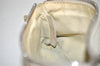 Authentic Chloe Mini Paddington Vintage Leather Hand Bag Pouch Purse White 3926I