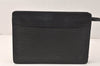 Authentic Louis Vuitton Epi Pochette Homme Clutch Bag Black M52522 Junk 3926K