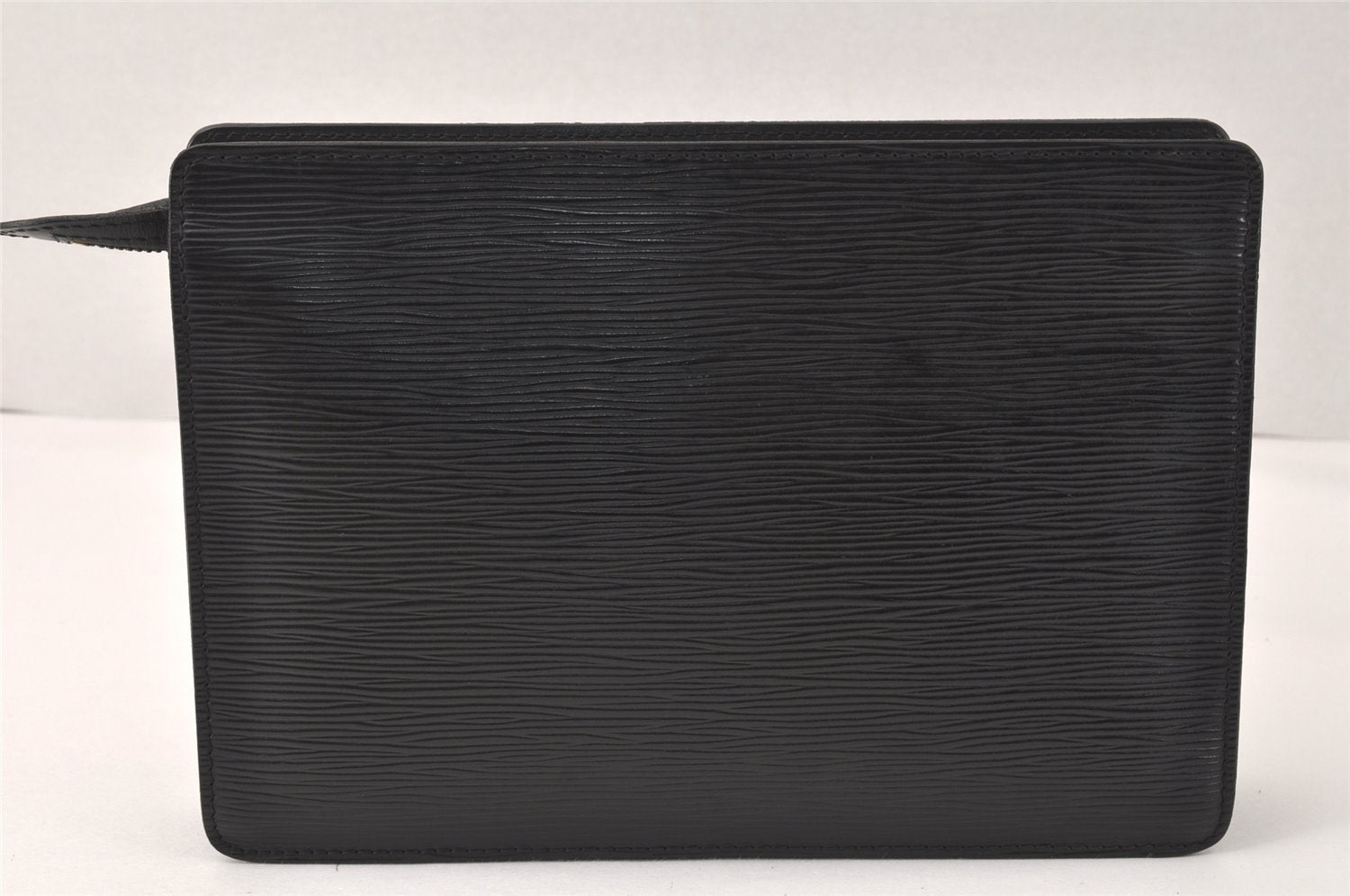 Authentic Louis Vuitton Epi Pochette Homme Clutch Bag Black M52522 Junk 3926K