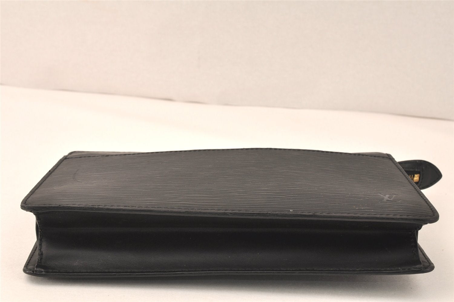 Authentic Louis Vuitton Epi Pochette Homme Clutch Bag Black M52522 Junk 3926K