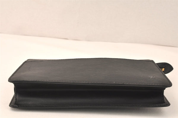Authentic Louis Vuitton Epi Pochette Homme Clutch Bag Black M52522 Junk 3926K
