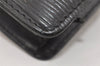 Authentic Louis Vuitton Epi Pochette Homme Clutch Bag Black M52522 Junk 3926K