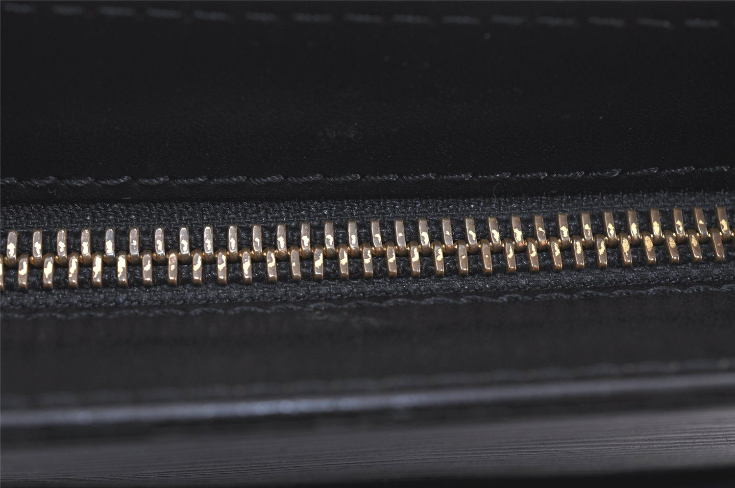 Authentic Louis Vuitton Epi Pochette Homme Clutch Bag Black M52522 Junk 3926K