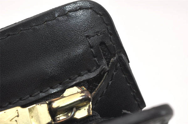 Authentic Louis Vuitton Epi Pochette Homme Clutch Bag Black M52522 Junk 3926K