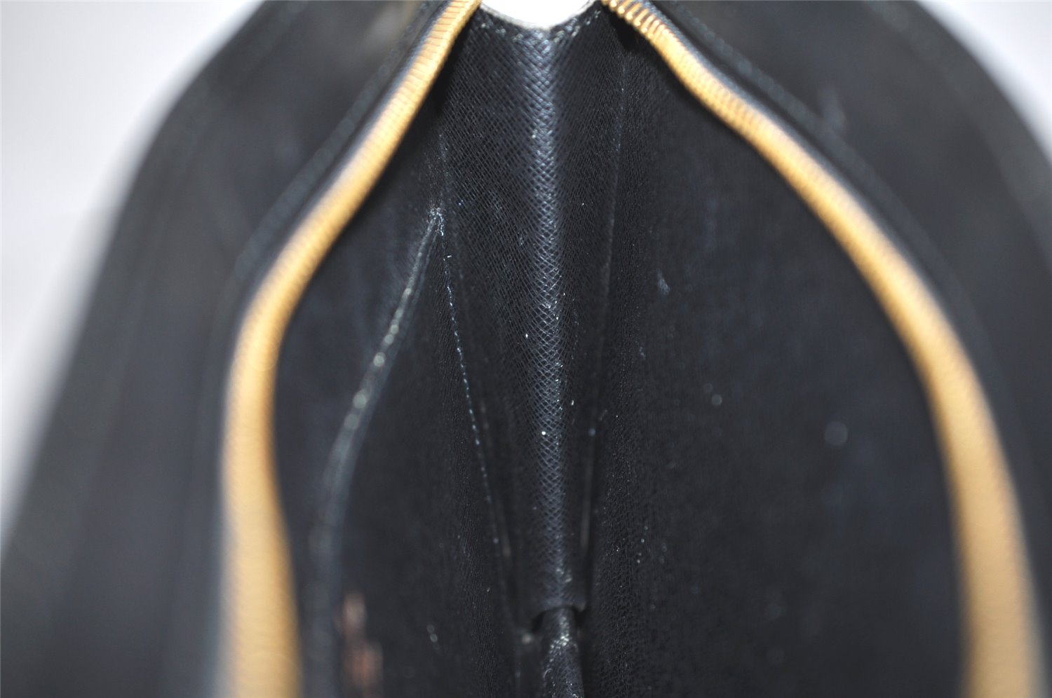 Authentic Louis Vuitton Epi Pochette Homme Clutch Bag Black M52522 Junk 3926K