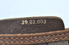 Authentic GUCCI Web Sherry Line Shoulder Tote Bag GG PVC Leather Brown 3927H