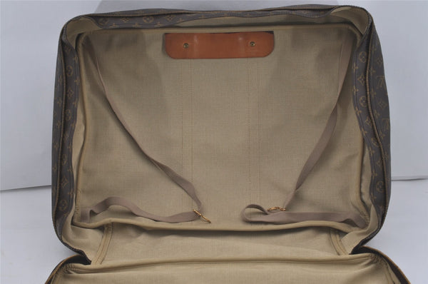 Authentic Louis Vuitton Monogram Sirius 55 Travel Boston Bag M41404 LV 3927I