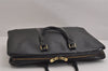 Authentic Louis Vuitton Epi Porte Documents Voyage Briefcase M59162 Black 3927J