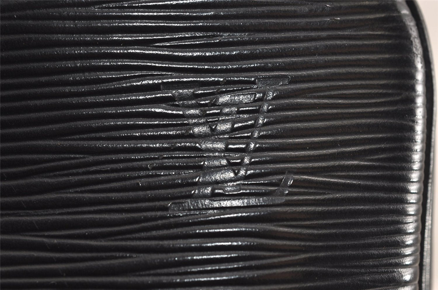 Authentic Louis Vuitton Epi Porte Documents Voyage Briefcase M59162 Black 3927J