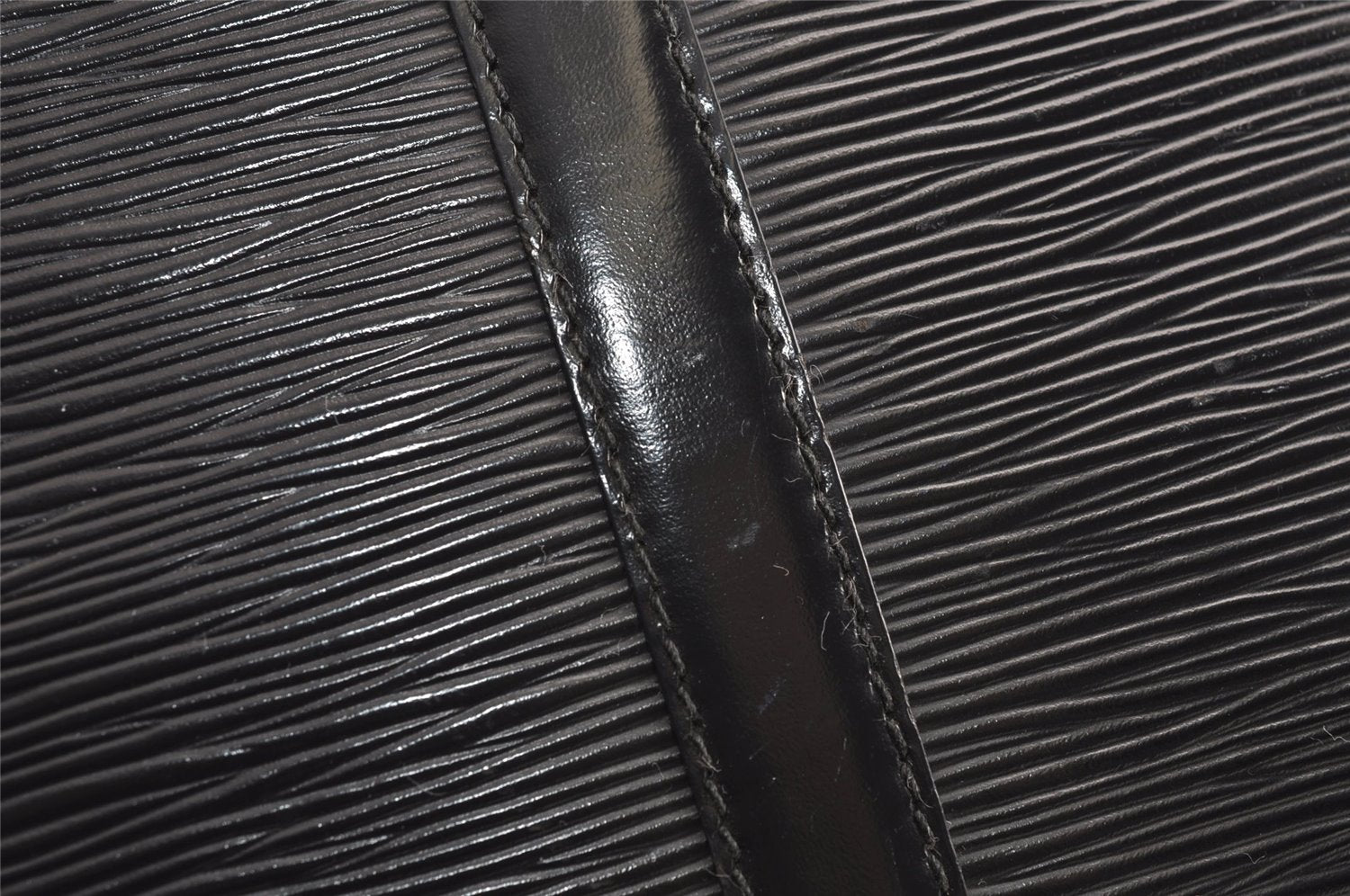 Authentic Louis Vuitton Epi Porte Documents Voyage Briefcase M59162 Black 3927J