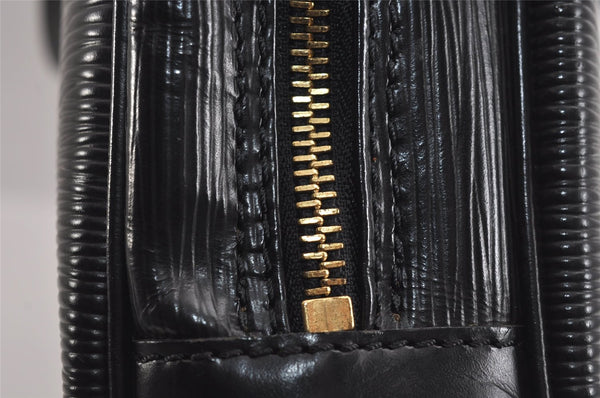 Authentic Louis Vuitton Epi Porte Documents Voyage Briefcase M59162 Black 3927J