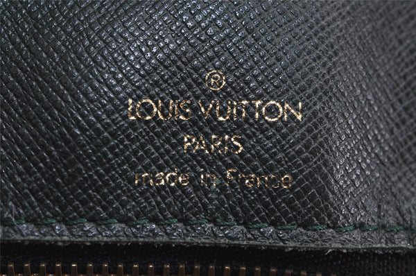Authentic Louis Vuitton Epi Porte Documents Voyage Briefcase M59162 Black 3927J