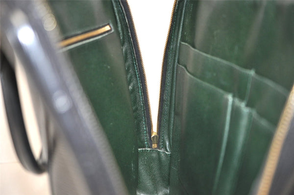 Authentic Louis Vuitton Epi Porte Documents Voyage Briefcase M59162 Black 3927J