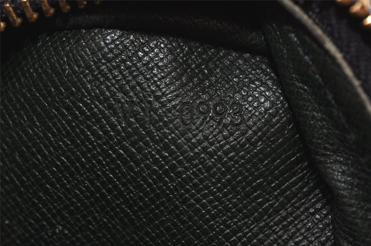 Authentic Louis Vuitton Epi Porte Documents Voyage Briefcase M59162 Black 3927J