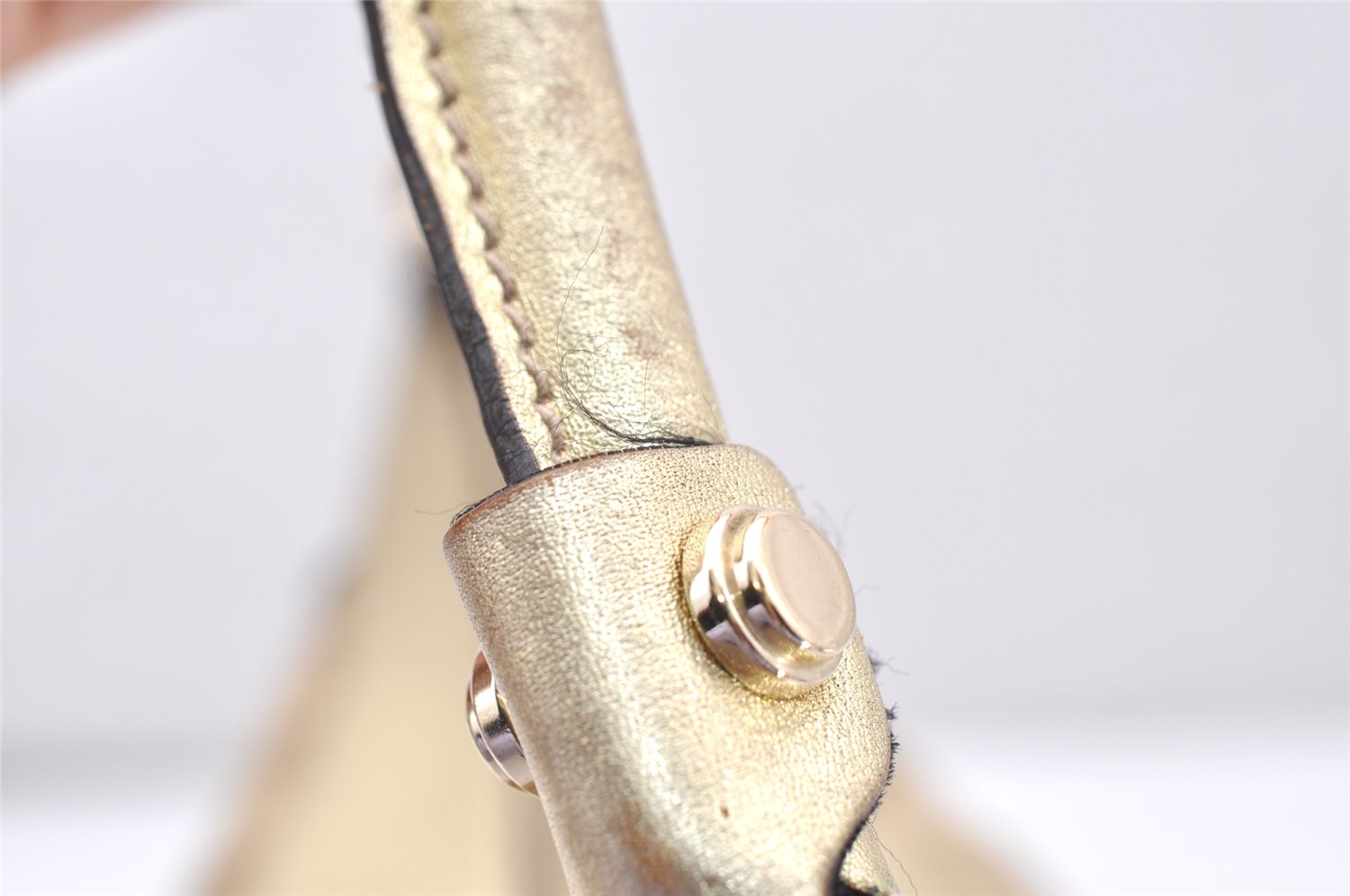Authentic GUCCI Abbey Shoulder Hand Bag GG Canvas Leather 189833 Beige 3927K