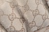 Authentic GUCCI Abbey Shoulder Hand Bag GG Canvas Leather 189833 Beige 3927K