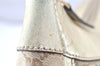 Authentic GUCCI Abbey Shoulder Hand Bag GG Canvas Leather 189833 Beige 3927K