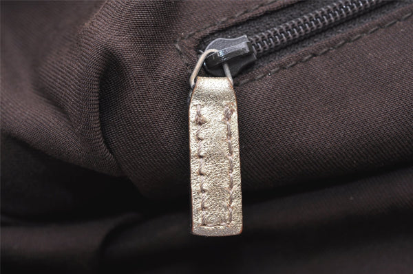 Authentic GUCCI Abbey Shoulder Hand Bag GG Canvas Leather 189833 Beige 3927K