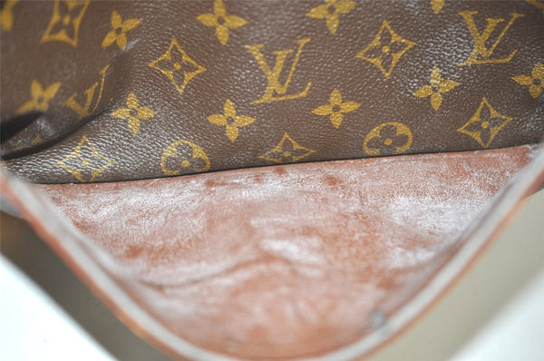 Authentic Louis Vuitton Monogram Trocadero 30 Shoulder Cross Bag M51272 LV 3929I