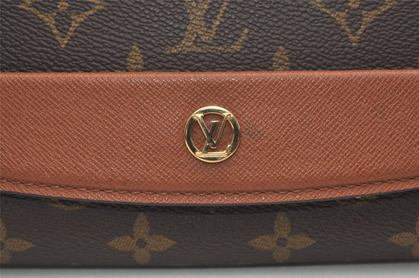 Authentic Louis Vuitton Vintage Monogram Bordeaux Clutch Bag M51797 LV 3929J