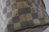 Authentic Louis Vuitton Damier Azur Saleya PM Shoulder Tote Bag N51186 LV 3930I