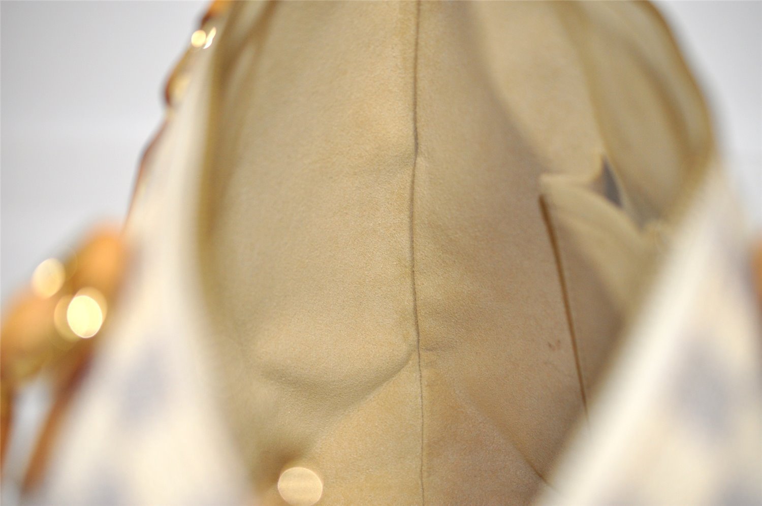 Authentic Louis Vuitton Damier Azur Saleya PM Shoulder Tote Bag N51186 LV 3930I