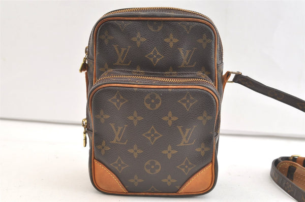 Authentic Louis Vuitton Monogram Amazone Shoulder Cross Bag M45236 Junk 3930K