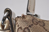Authentic GUCCI Shoulder Cross Body Bag GG Canvas Leather 147671 Brown 3931I