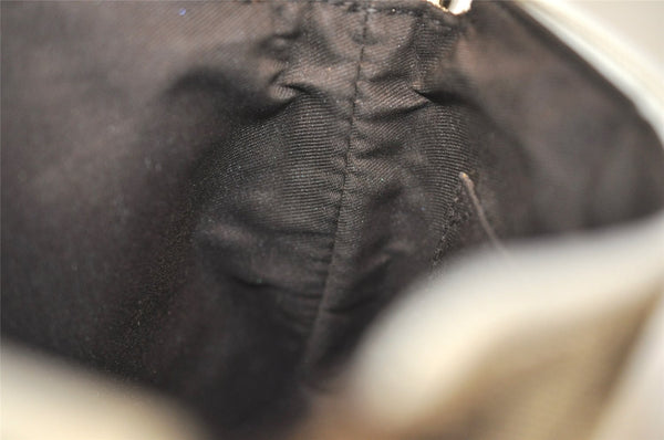 Authentic GUCCI Shoulder Cross Body Bag GG Canvas Leather 147671 Brown 3931I