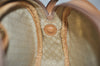 Authentic GUCCI Micro GG PVC Leather Shoulder Cross Body Bag Purse Brown 3932I