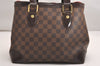 Authentic Louis Vuitton Damier Hampstead PM Shoulder Tote Bag N51205 LV 3932J