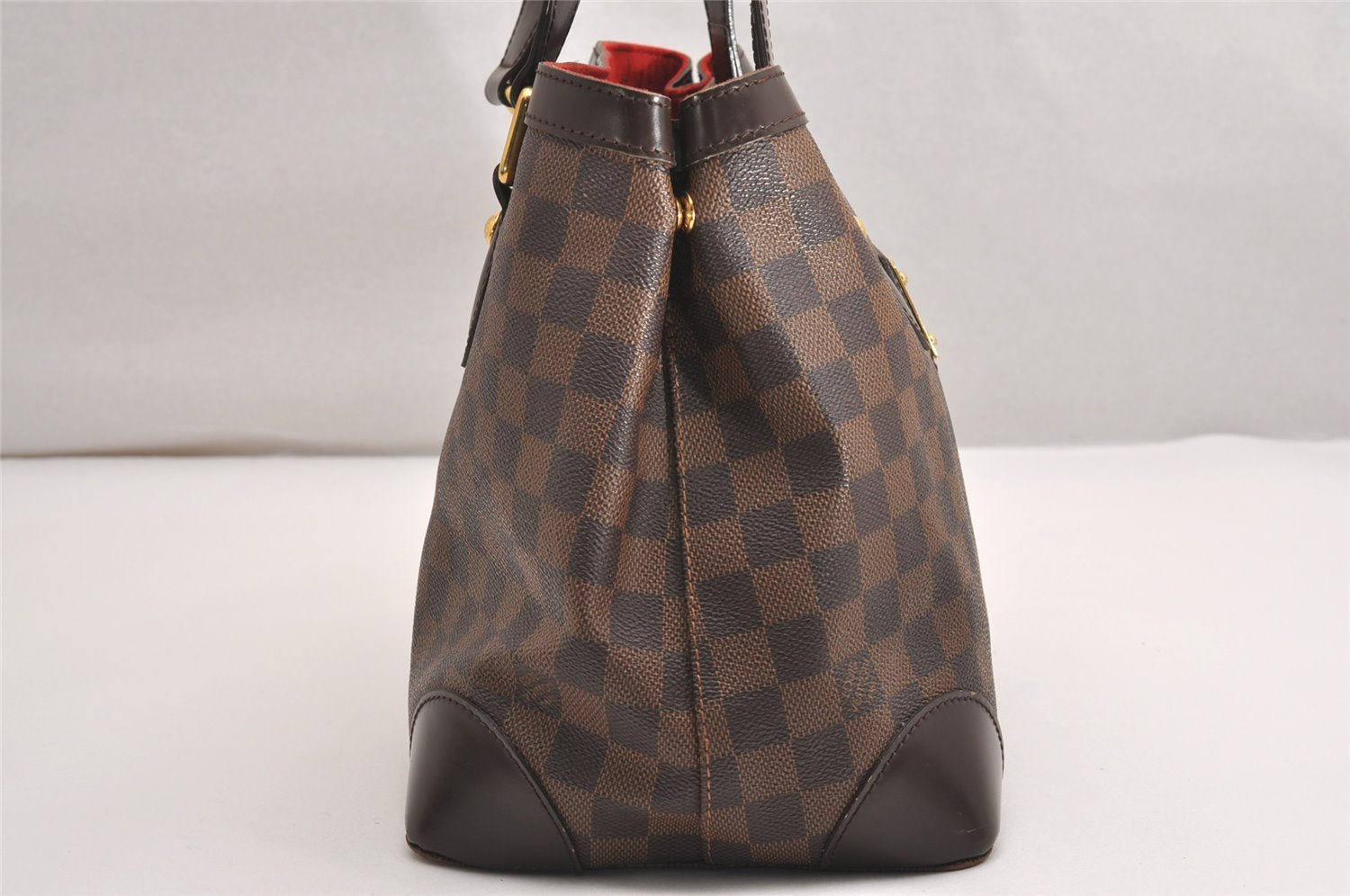 Authentic Louis Vuitton Damier Hampstead PM Shoulder Tote Bag N51205 LV 3932J