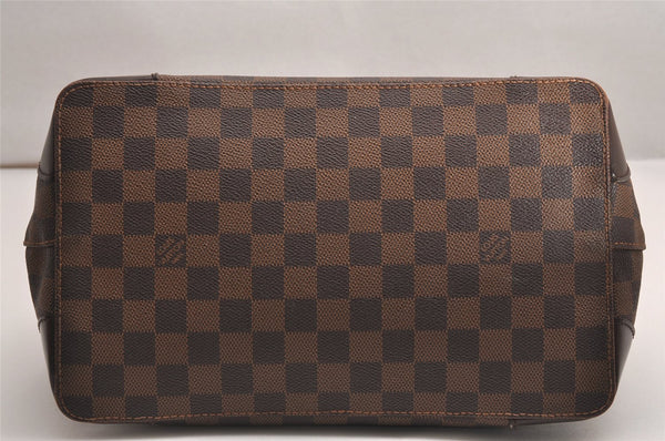 Authentic Louis Vuitton Damier Hampstead PM Shoulder Tote Bag N51205 LV 3932J