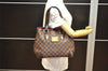 Authentic Louis Vuitton Damier Hampstead PM Shoulder Tote Bag N51205 LV 3932J