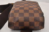 Authentic Louis Vuitton Damier Geronimos Waist Body Bag N51994 LV 3932K