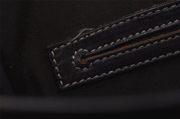 Authentic GUCCI Shoulder Cross Body Bag Purse GG PVC Leather 223666 Brown 3933I