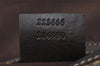 Authentic GUCCI Shoulder Cross Body Bag Purse GG PVC Leather 223666 Brown 3933I