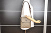 Authentic GUCCI Shoulder Cross Body Bag Purse GG PVC Leather 223666 Brown 3933I