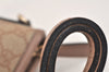 Authentic GUCCI Vintage 2Way Shoulder Tote Bag GG PVC Leather 353440 Beige 3933K