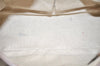 Authentic GUCCI Vintage 2Way Shoulder Tote Bag GG PVC Leather 353440 Beige 3933K