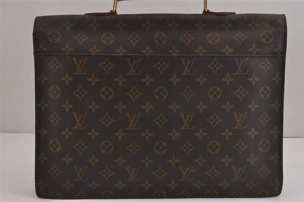 Authentic Louis Vuitton Monogram Serviette Conseiller Briefcase M53331 LV 3934J