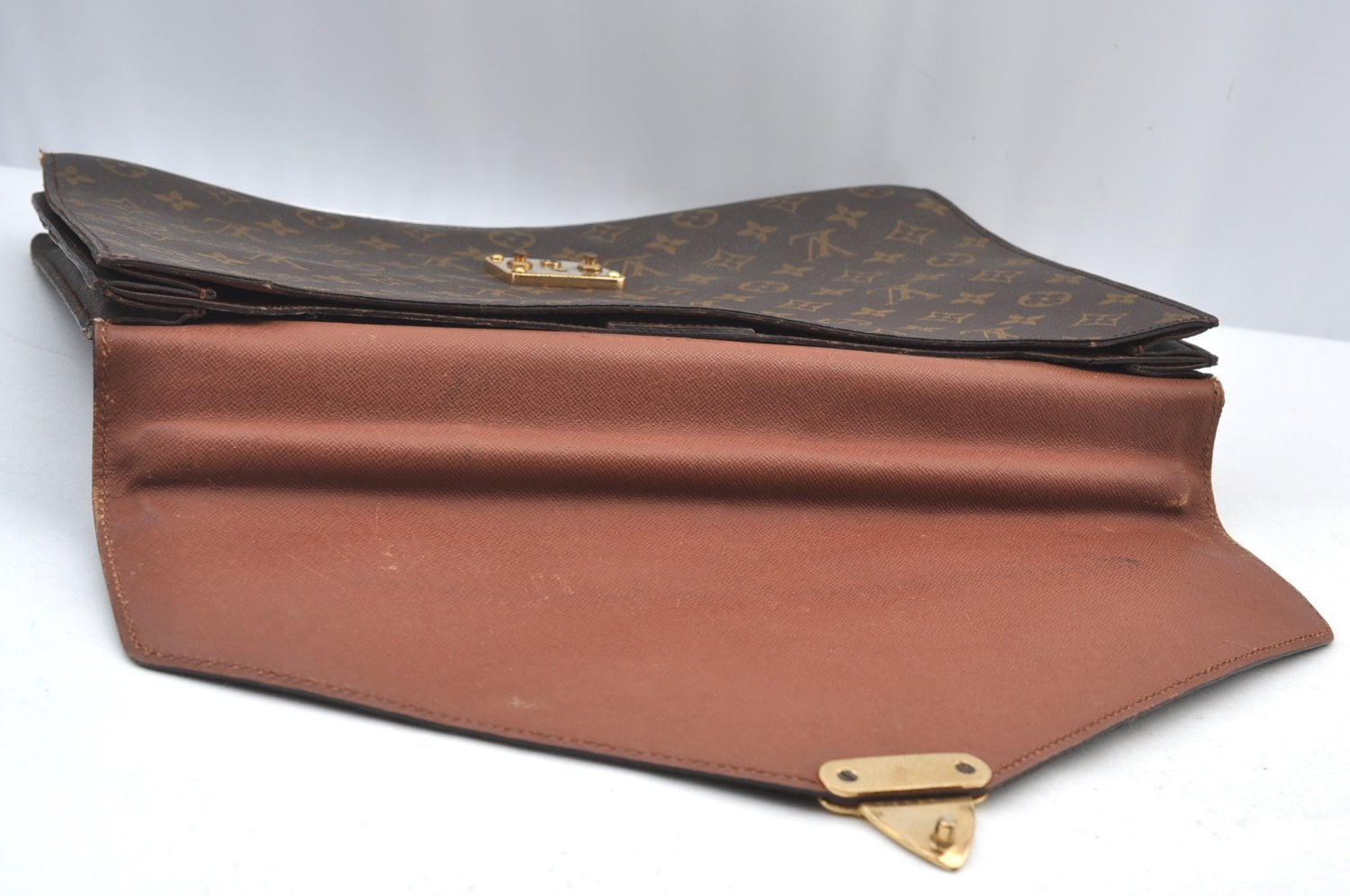 Authentic Louis Vuitton Monogram Serviette Conseiller Briefcase M53331 LV 3934J