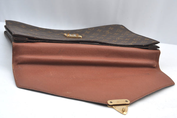Authentic Louis Vuitton Monogram Serviette Conseiller Briefcase M53331 LV 3934J