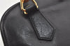 Authentic GUCCI Bamboo 2Way Shoulder Hand Bag Purse Leather Black Junk 3934K