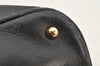 Authentic GUCCI Bamboo 2Way Shoulder Hand Bag Purse Leather Black Junk 3934K