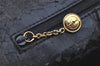 Authentic GUCCI Bamboo 2Way Shoulder Hand Bag Purse Leather Black Junk 3934K