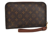 Authentic Louis Vuitton Monogram Orsay Clutch Hand Bag Purse M51790 LV 3935J